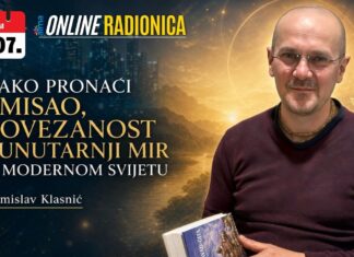 3.7. Online radionica – Tomislav Klasnić: Kako pronaći smisao, povezanost i unutarnji mir u modernom svijetu